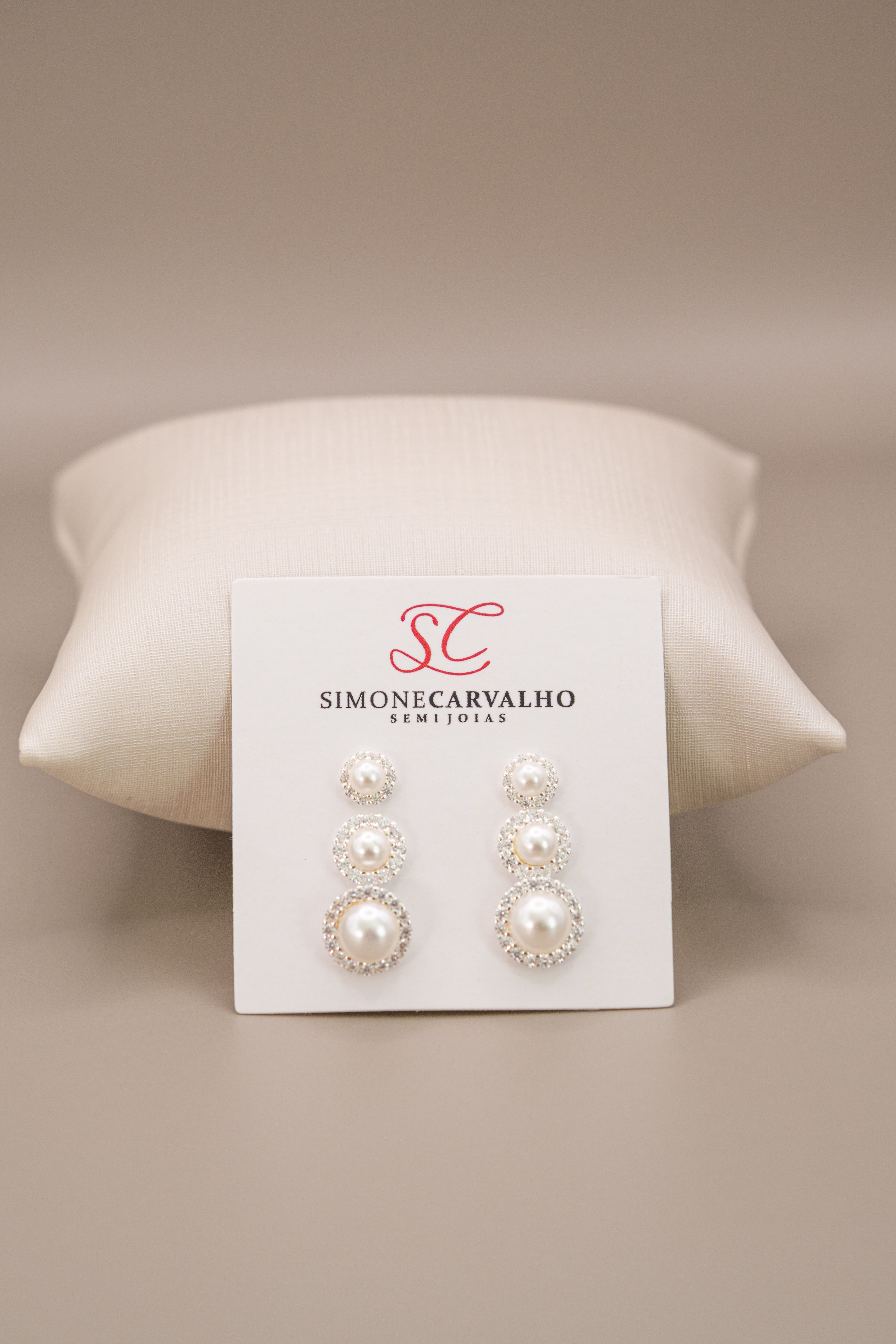 Brinco Pérola Tríade
